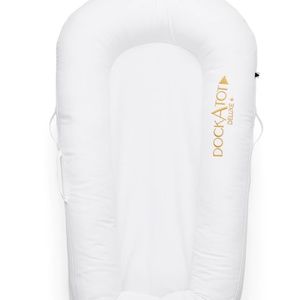 New Deluxe+ DockATot - Pristine White 0-8 months